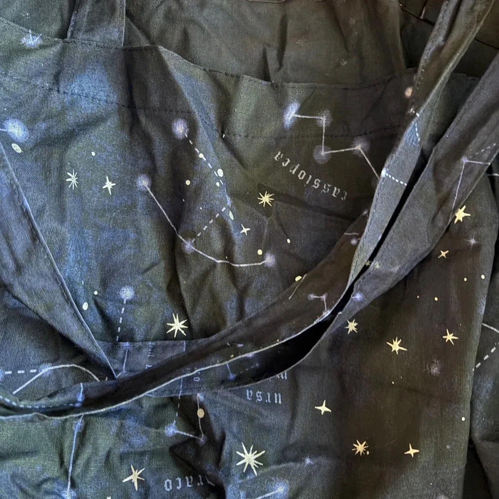 Gucci Cotton Constellation Tote Bag Huge Purse Bag Stars Astrological Signs - Picture 9 of 9